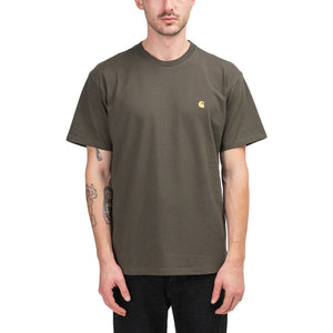 Carhartt WIP S/S Chase T-Shirt (Dunkelgrün)  - Allike Store