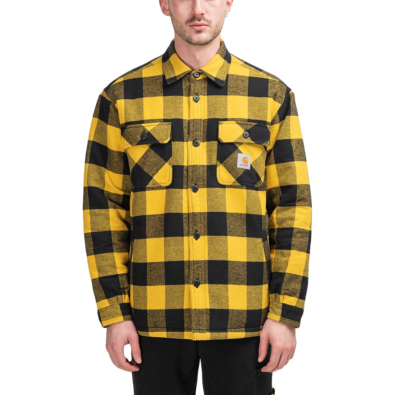 Carhartt WIP Merton Shirt Jacket (Yellow / Black)