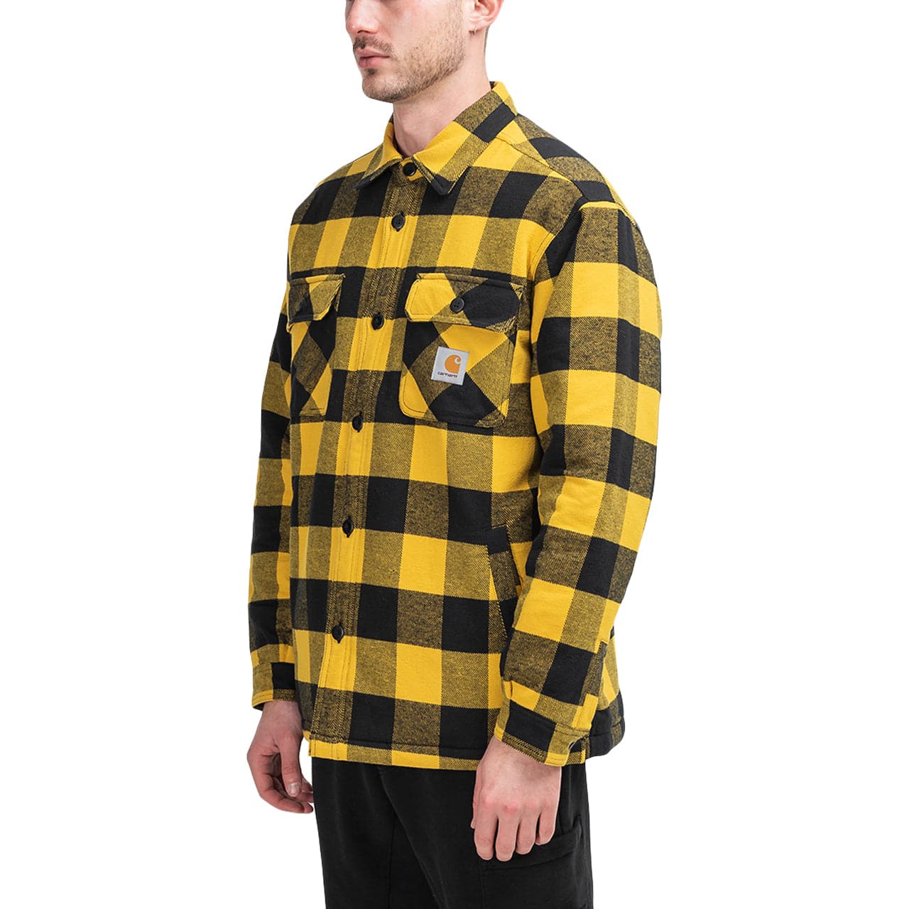 Carhartt WIP Merton Shirt Jacket (Yellow / Black)