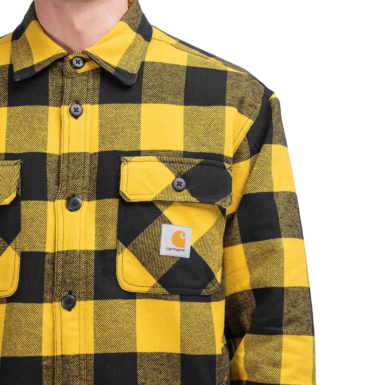 Carhartt WIP Merton Shirt Jacket (Gelb / Schwarz)  - Allike Store