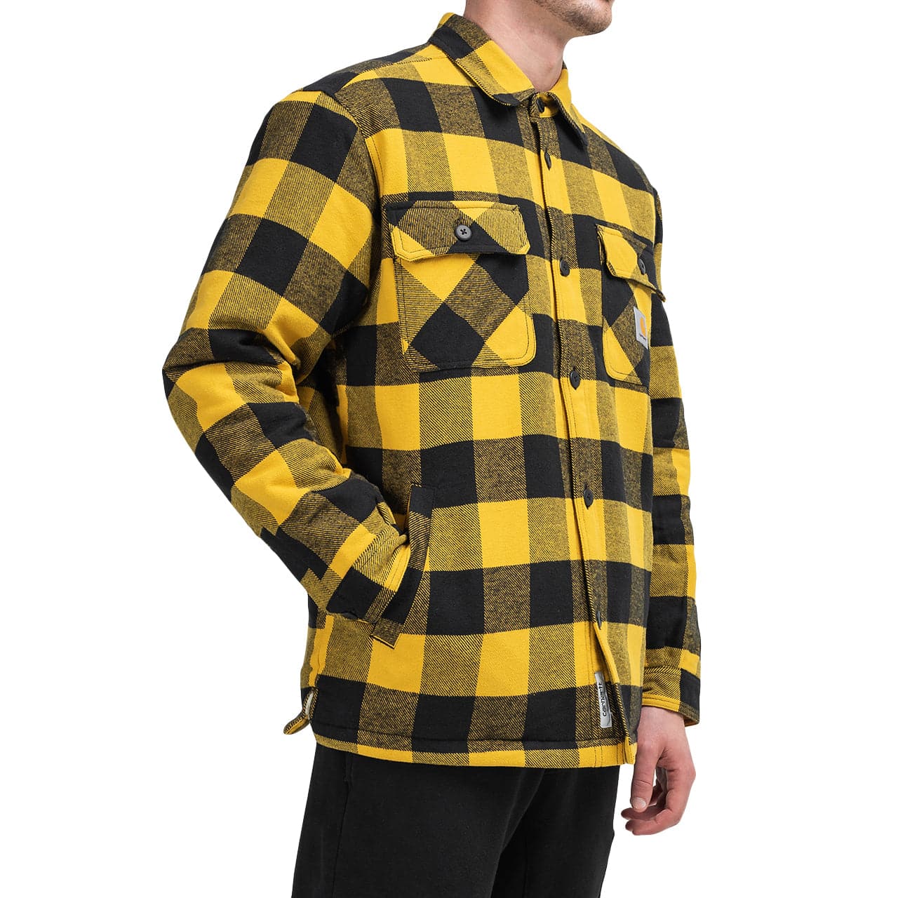 Carhartt WIP Merton Shirt Jacket (Yellow / Black)
