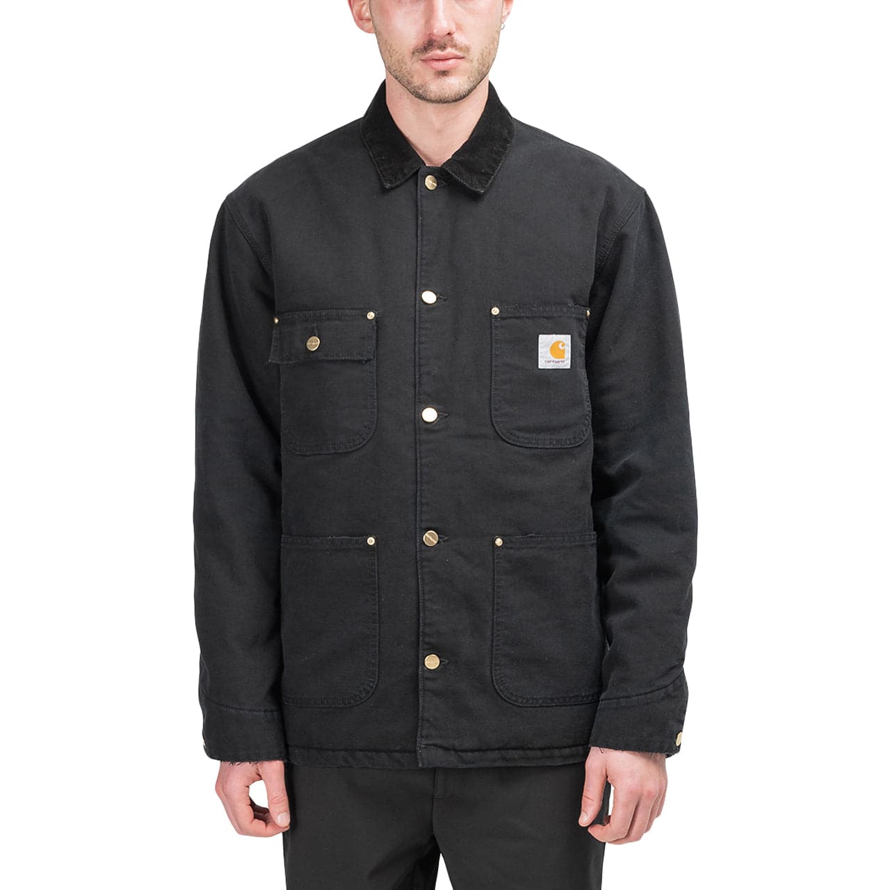 Carhartt WIP OG Chore Coat (Schwarz)  - Allike Store