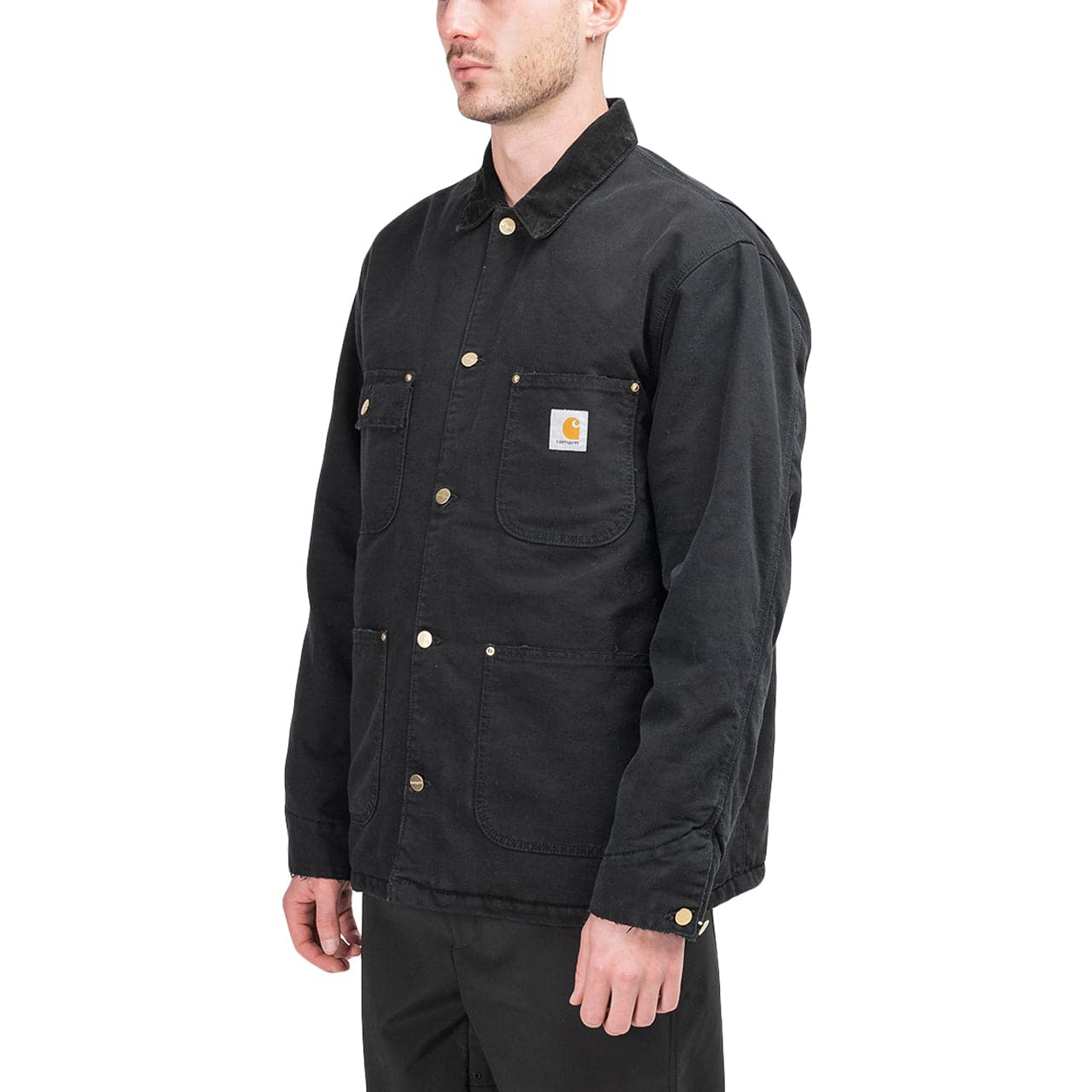 Carhartt WIP OG Chore Coat (Schwarz)  - Allike Store