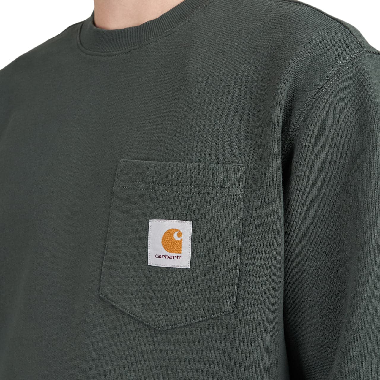 Carhartt WIP Pocket Sweatshirt (Schierling Grün)  - Allike Store