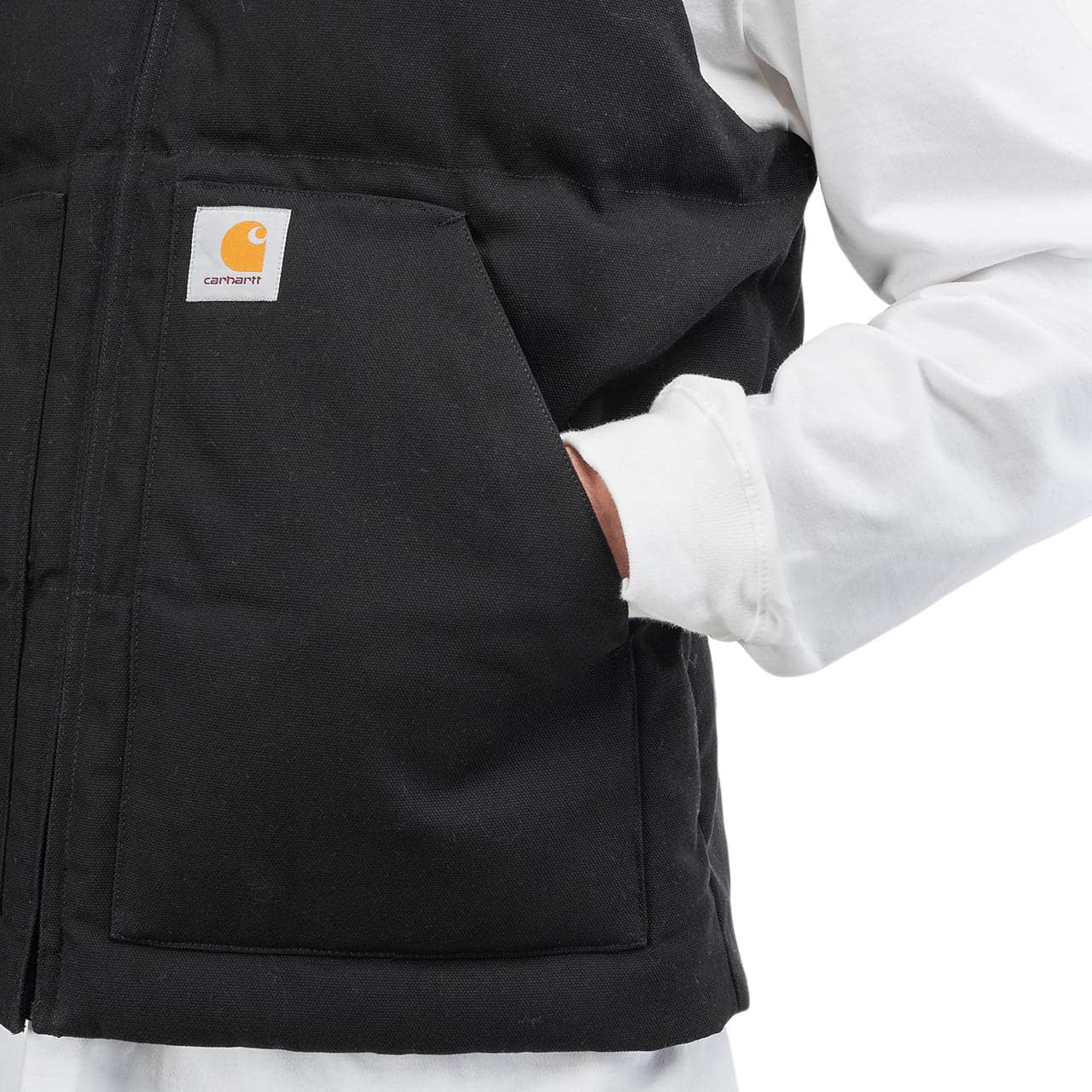 Carhartt WIP Brooke Vest (Schwarz)  - Allike Store