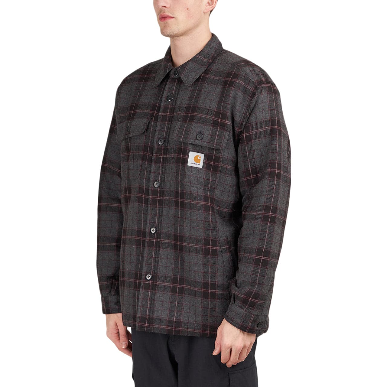 Carhartt WIP Archer Shirt Jac (Dunkel Grau)  - Allike Store