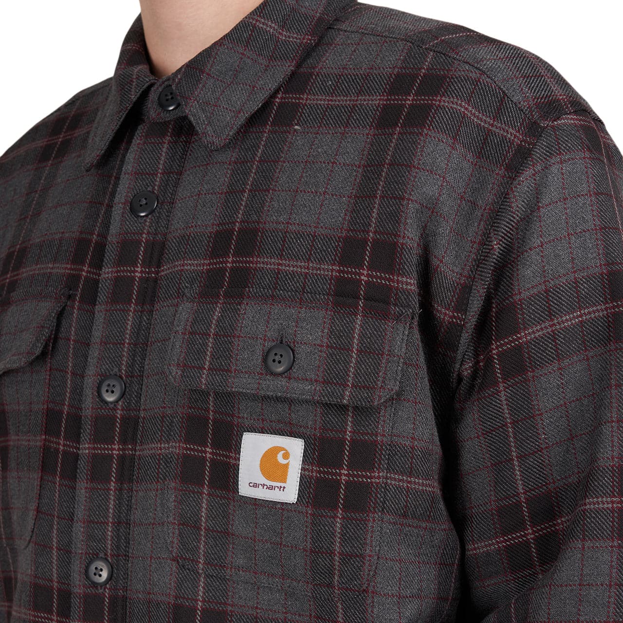 Carhartt WIP Archer Shirt Jac (Dunkel Grau)  - Allike Store