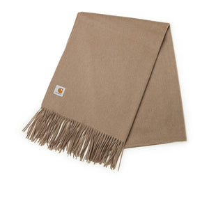 Carhartt WIP Crew Scarf Wool Leather (Beige)  - Allike Store