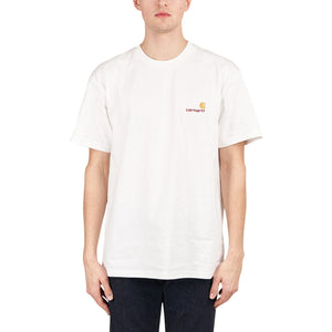 Carhartt WIP S/S American Script T-Shirt (Weiß)  - Allike Store