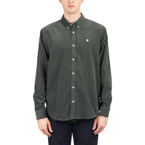 Carhartt WIP Madison Fine Cord Shirt (Grün)  - Allike Store