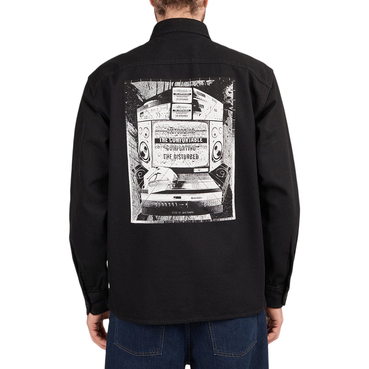 Carhartt WIP L/S On-U Sound Shirt Jac (Schwarz)  - Allike Store