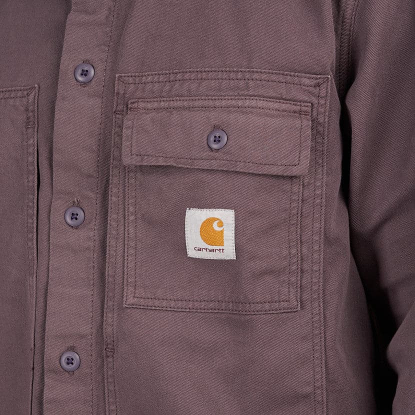 Carhartt WIP Longsleeve Charter Shirt (Lila)  - Allike Store