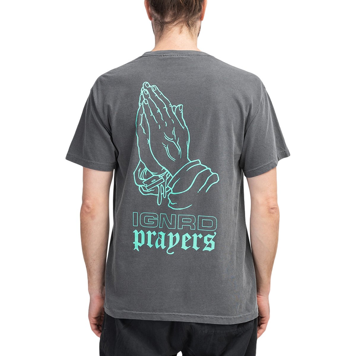 Ignored Prayers OE Hands Tee (Dunkelgrau)  - Allike Store