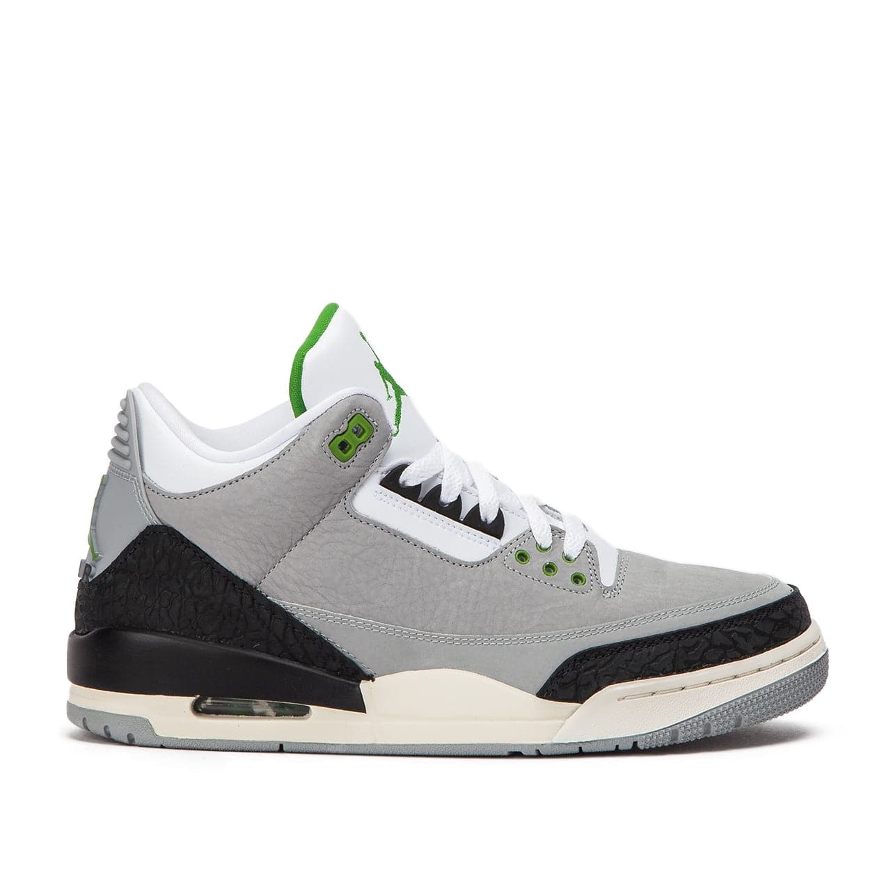 Air Jordan 3 Retro ''Chlorophyll'' (Grau)  - Allike Store