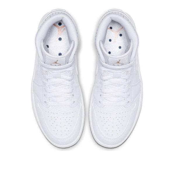 Air Jordan WMNS 1 Mid Unite Totale White CI9100 100 Allike Store