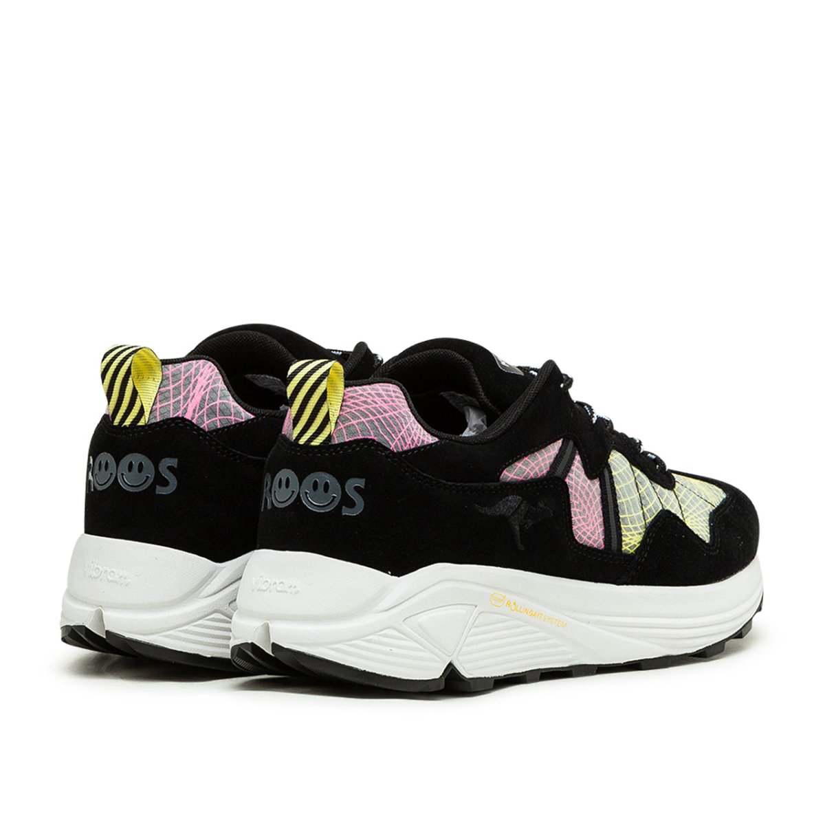 Kangaroos Dynaflow Vibram (Schwarz / Weiß)  - Allike Store