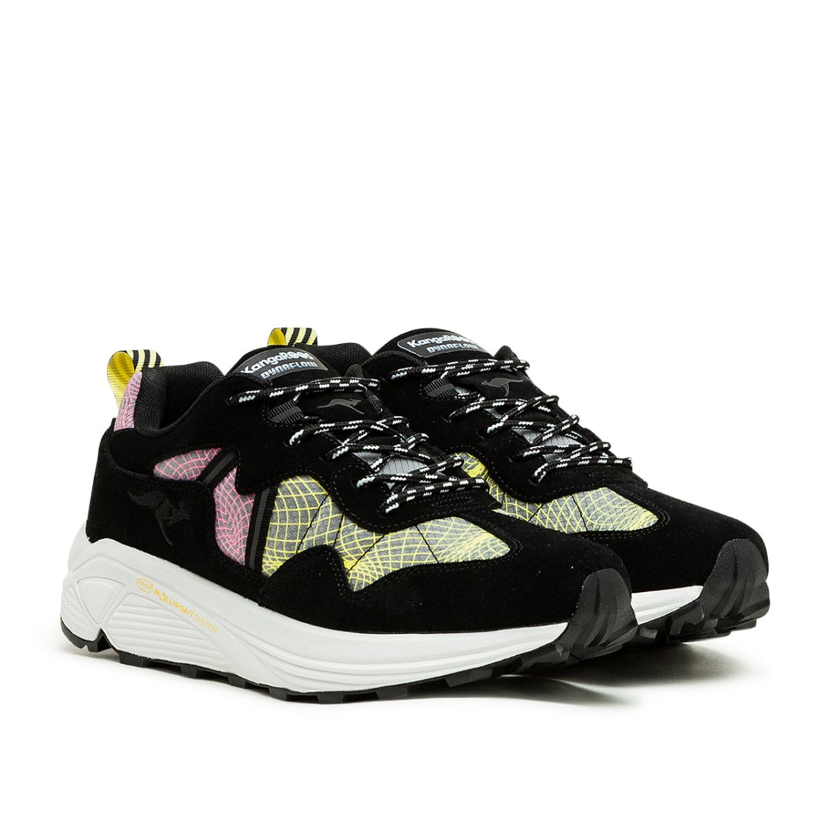 Kangaroos Dynaflow Vibram (Schwarz / Weiß)  - Allike Store