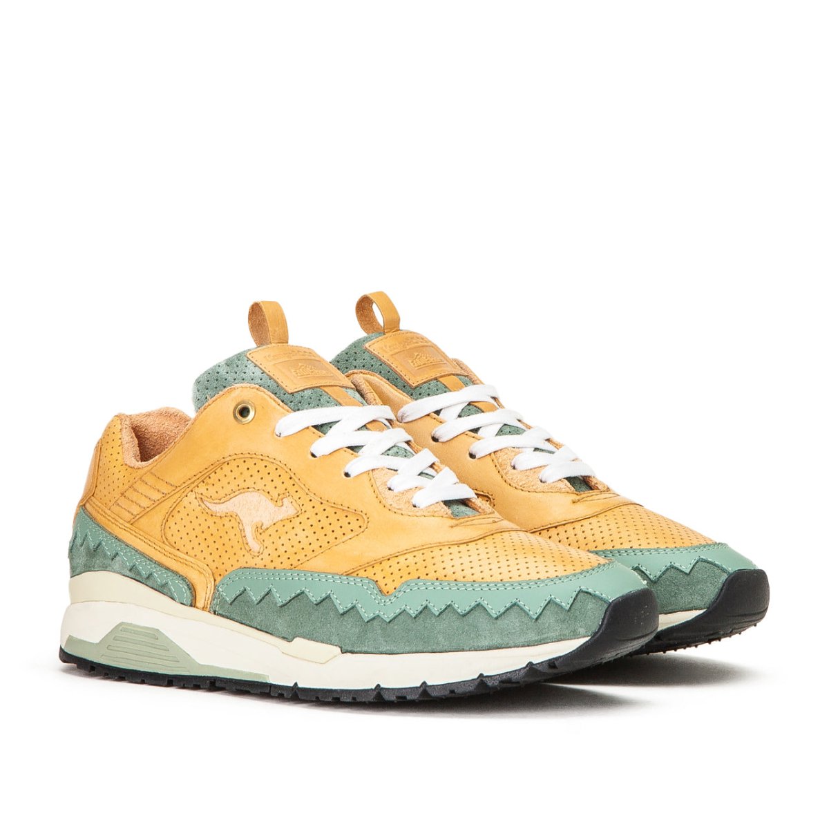 Kangaroos x Footshop Flip 2.0 Ultimate 3 (Beige / Türkis)  - Allike Store