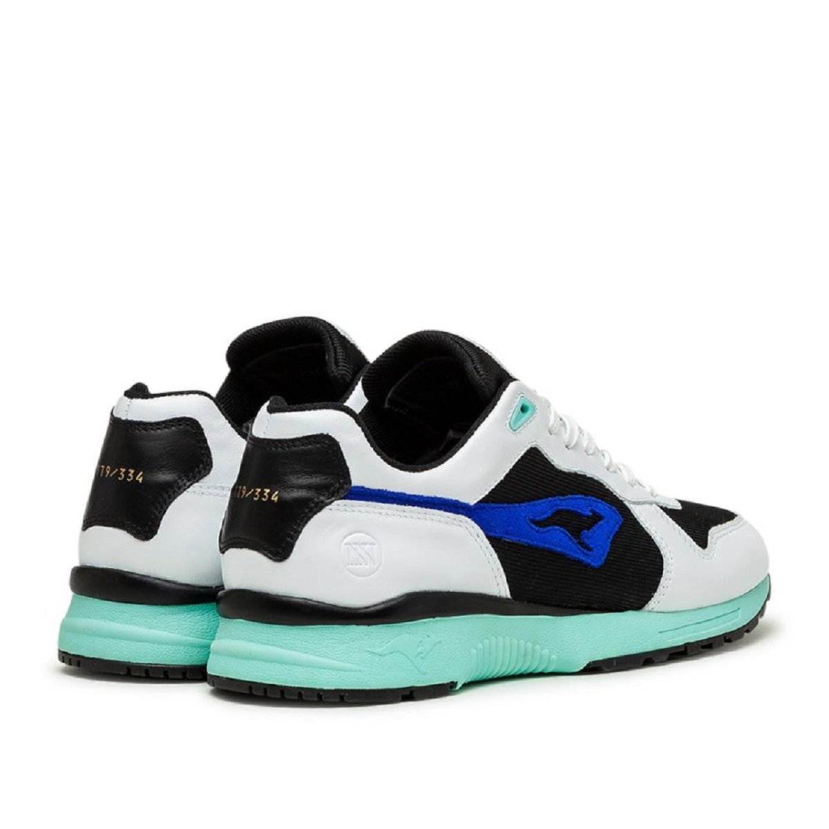 KangaROOS x Inan Batman Finalist (Weiß / Schwarz / Türkis)  - Allike Store