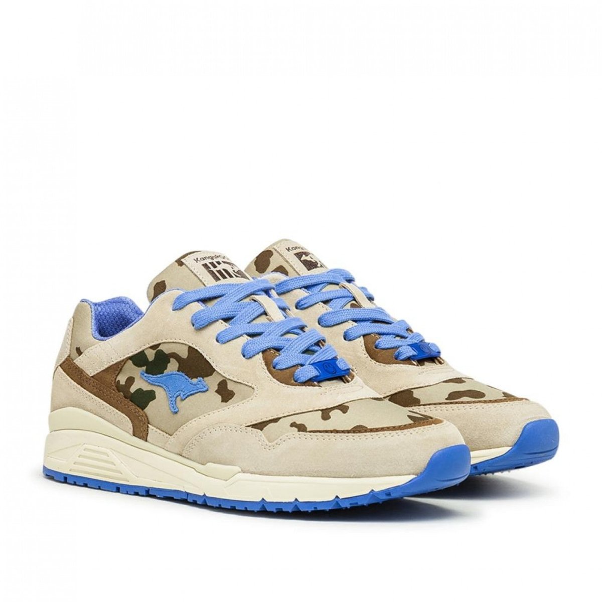 KangaRoos x Veteran 2 Ultimate (Beige / Blau)  - Allike Store