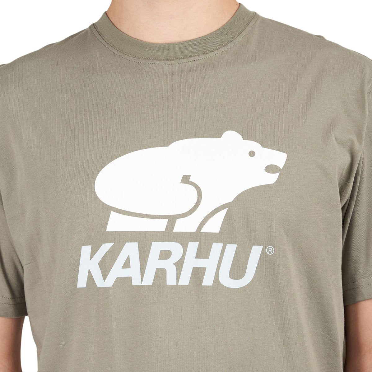 Karhu Basic Logo T-Shirt (Grün / Weiß)  - Allike Store