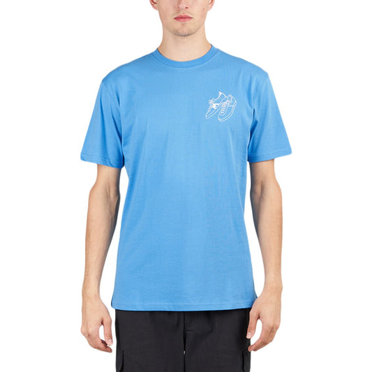 Karhu Trampas Sneakers T-Shirt (Blau / Weiß)  - Allike Store