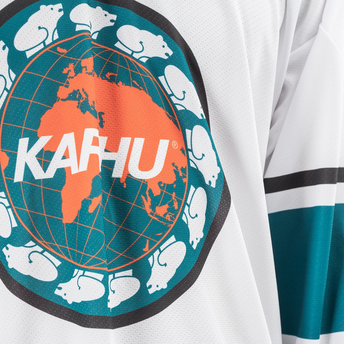 Karhu X Tackla Hockey Jersey (Weiß / Grün)  - Allike Store