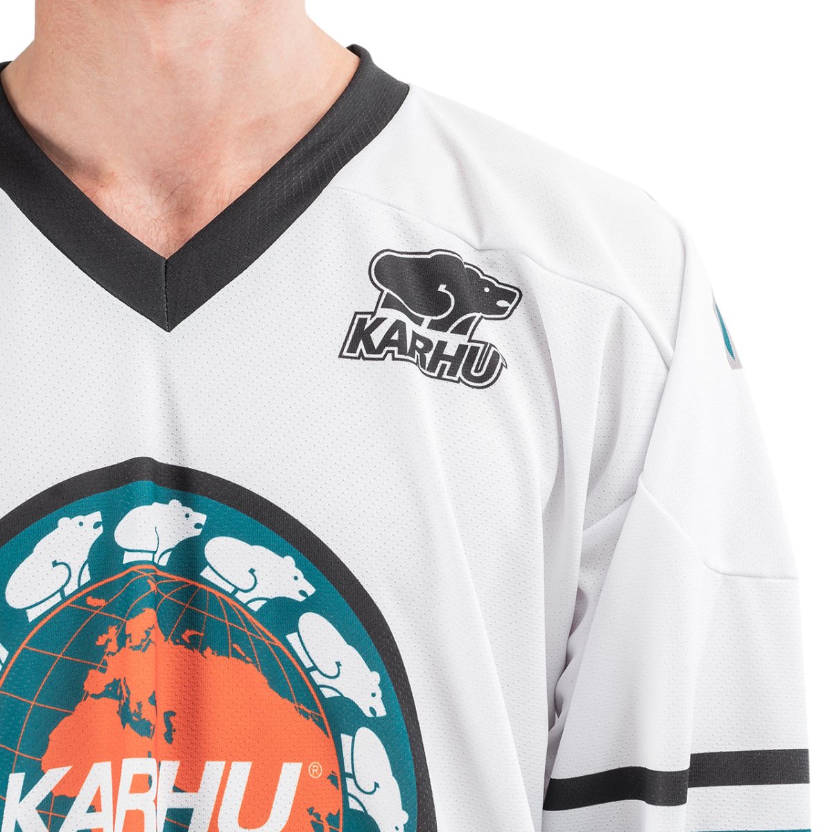 Karhu X Tackla Hockey Jersey (Weiß / Grün)  - Allike Store