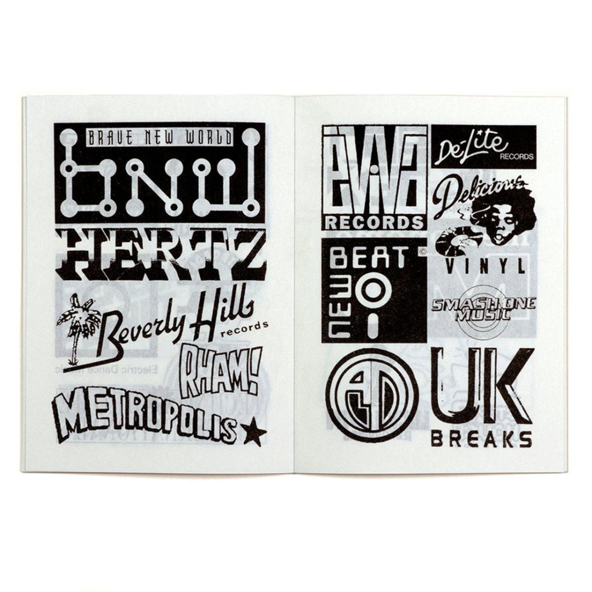 Klasse Wrecks KFAX3 - Record Label Logo Archive vol. 1  - Allike Store