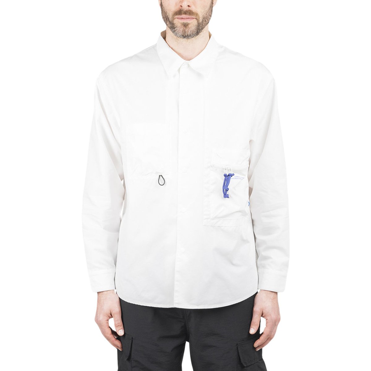 Liberaiders Multi Pocket T/C Shirt (Weiß)  - Allike Store