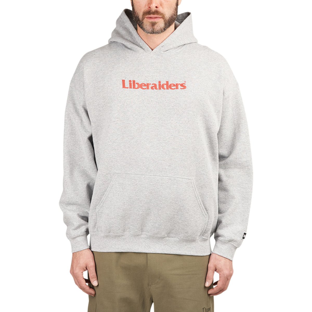 Liberaiders OG Logo Pullover Hoodie (Grau)  - Allike Store