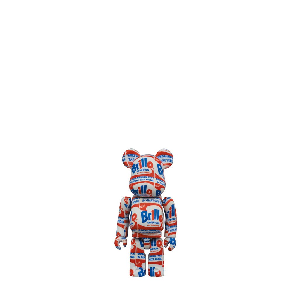 Medicom 100% + 400% Andy Warhol Brillo Be@rbrick Toy  - Allike Store