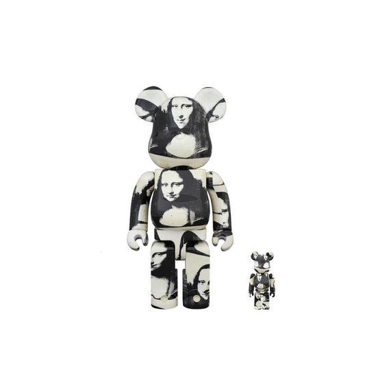 Medicom 100% + 400% Andy Warhol Mona Lisa Be@rbrick Toy  - Allike Store