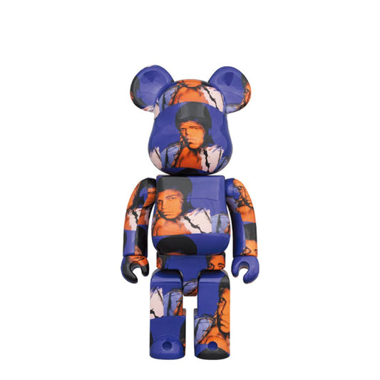 Medicom 100% + 400% Andy Warhol Muhammad Ali Be@rbrick Toy  - Allike Store