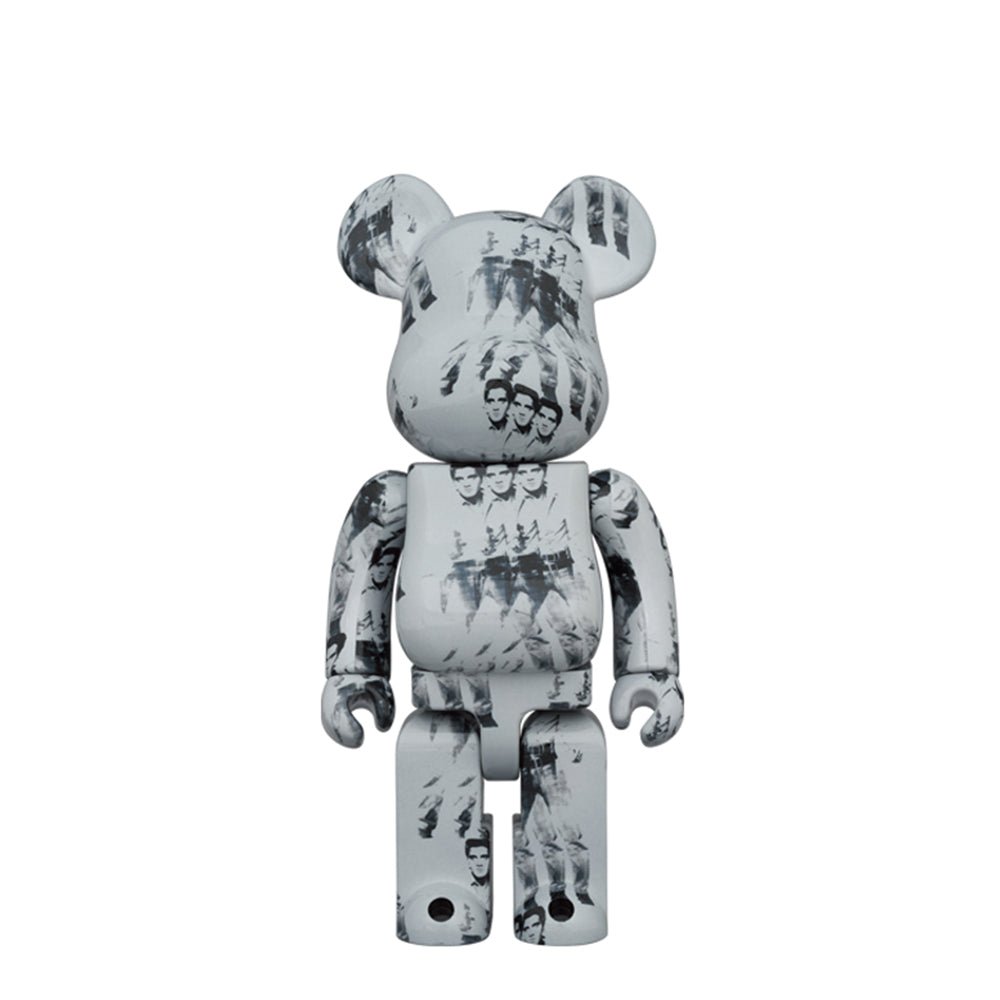 Medicom 100% + 400% Andy Warhol¬¥s Elvis Presley Be@rbrick Toy  - Allike Store