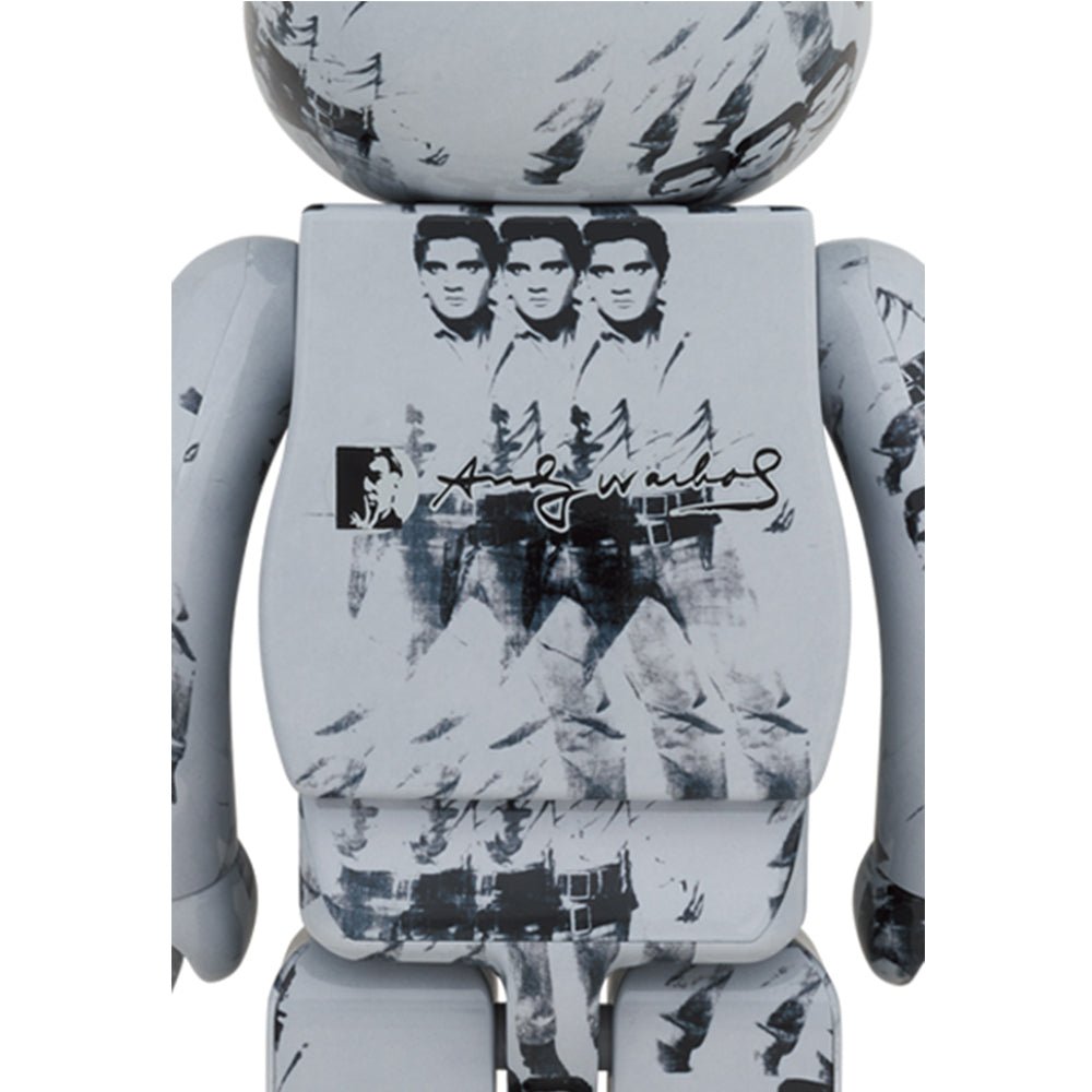 Medicom 100% + 400% Andy Warhol¬¥s Elvis Presley Be@rbrick Toy  - Allike Store