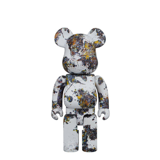 Medicom 100% + 400% Jackson Pollok Studio Splash Be@rbrick Toy  - Allike Store