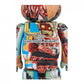 Medicom 100% + 400% Jean-Michel Basquiat #6 Be@rbrick Toy  - Allike Store