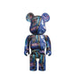 Medicom 100% + 400% Jean Michel Basquiat #7 Be@rbrick Toy  - Allike Store