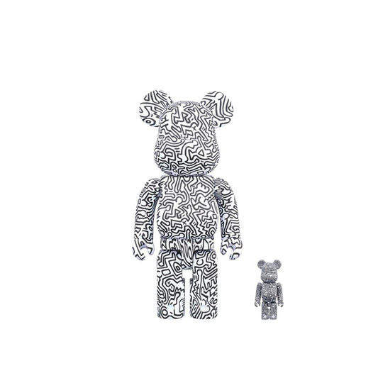 Medicom 100% + 400% Keith Haring #4 Be@rbrick Toy  - Allike Store