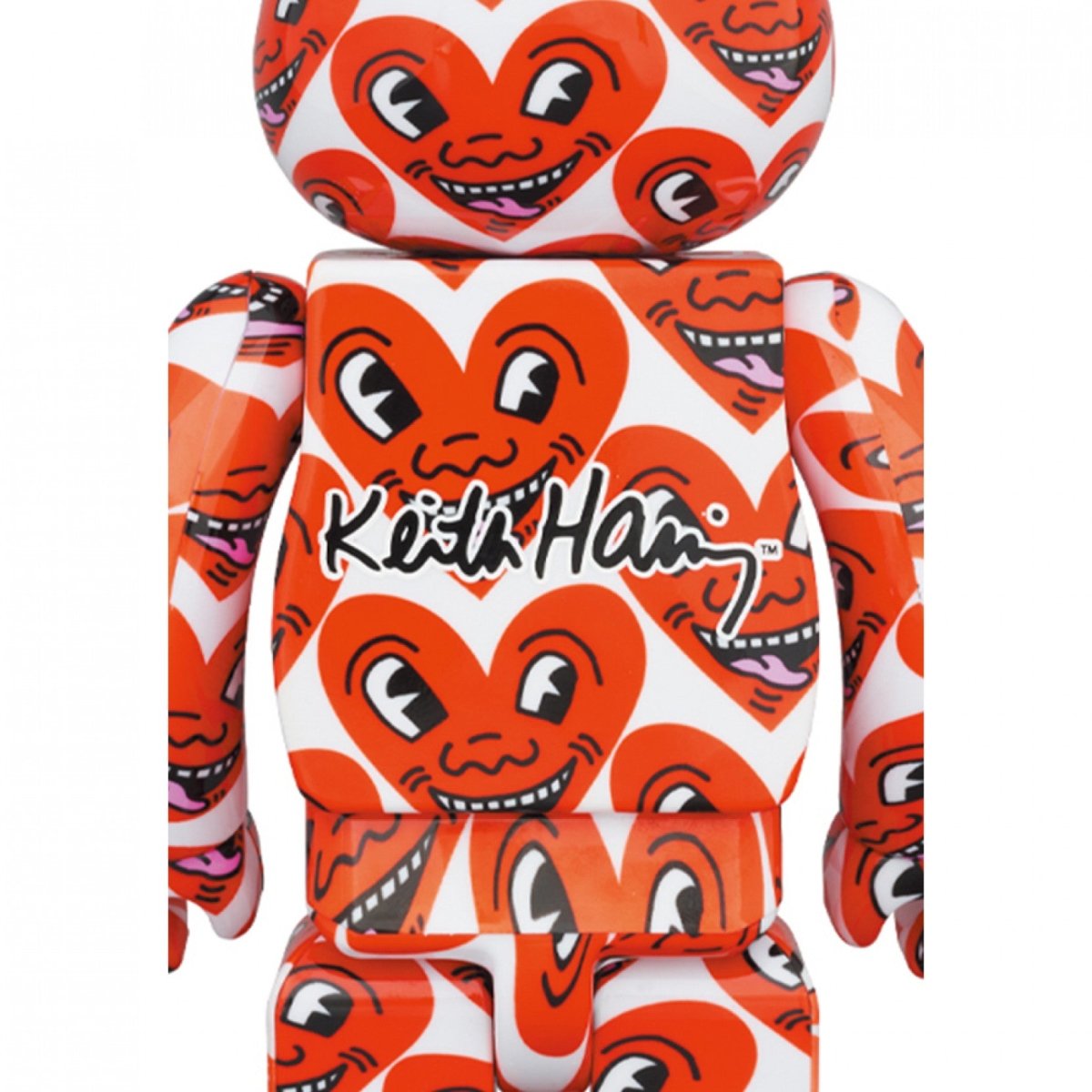 Medicom 100% + 400% Keith Haring #6 Be@rbrick Toy  - Allike Store