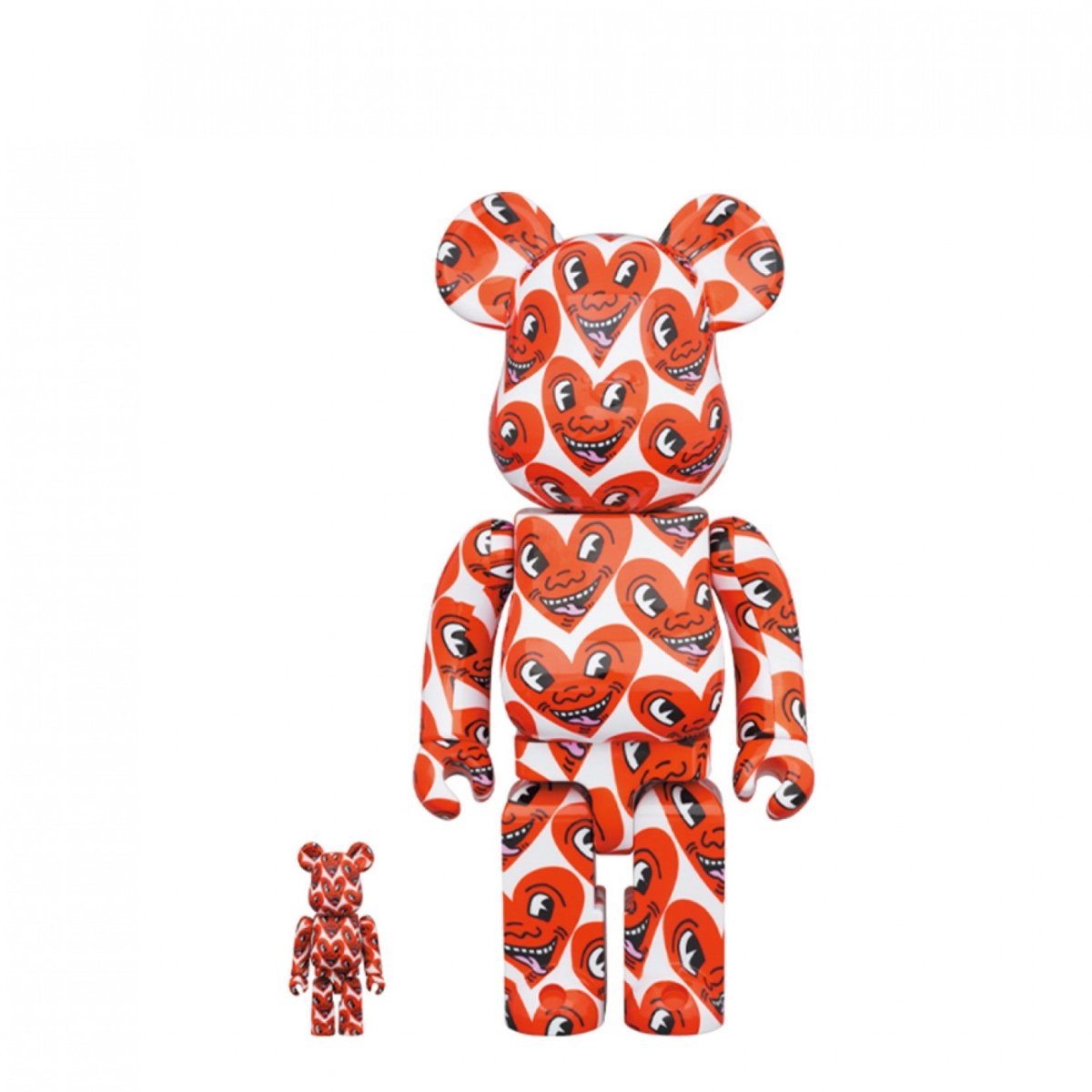 Medicom 100% + 400% Keith Haring #6 Be@rbrick Toy  - Allike Store