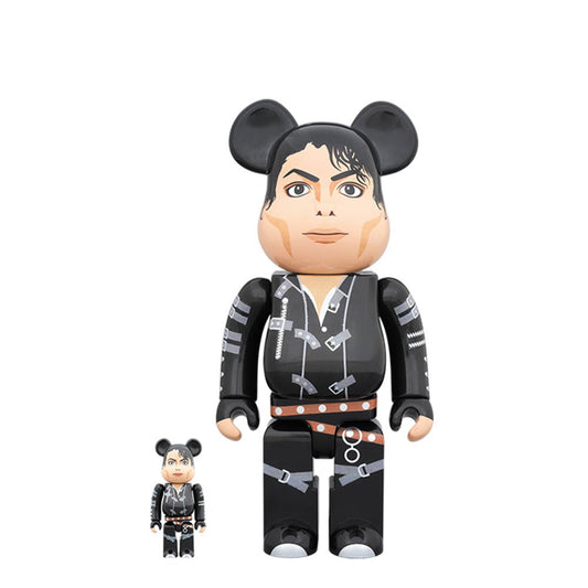 Medicom 100% + 400% Michael Jackson Bad Be@rbrick Toy  - Allike Store