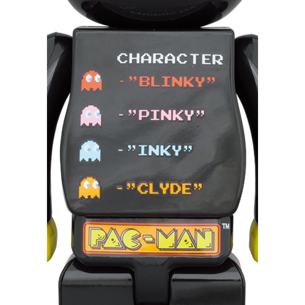 Medicom 100% + 400% Pac-Man Be@rbrick Toy  - Allike Store