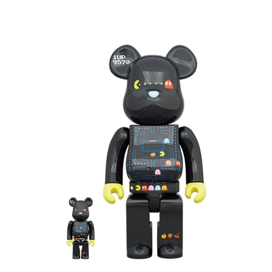 Medicom 100% + 400% Pac-Man Be@rbrick Toy  - Allike Store