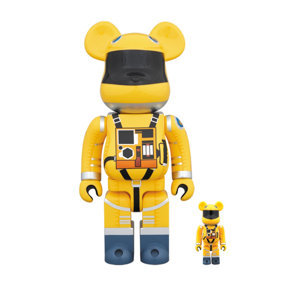Medicom 100% + 400% Space Suit Be@rbrick Toy  - Allike Store
