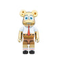Medicom 100% + 400% Spongebob Gold Chrome Be@rbrick Toy  - Allike Store