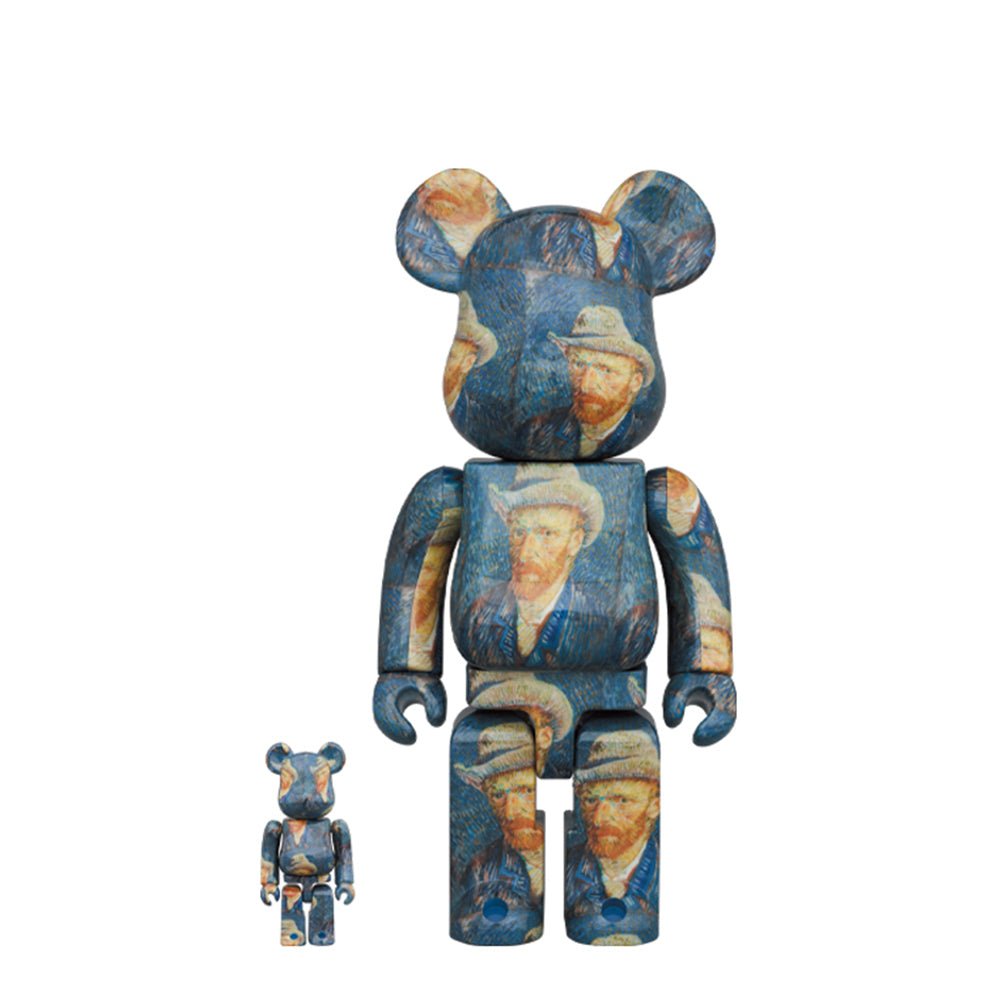 Medicom 100% + 400% Van Gogh Museum Self Portrait Be@rbrick Toy  - Allike Store
