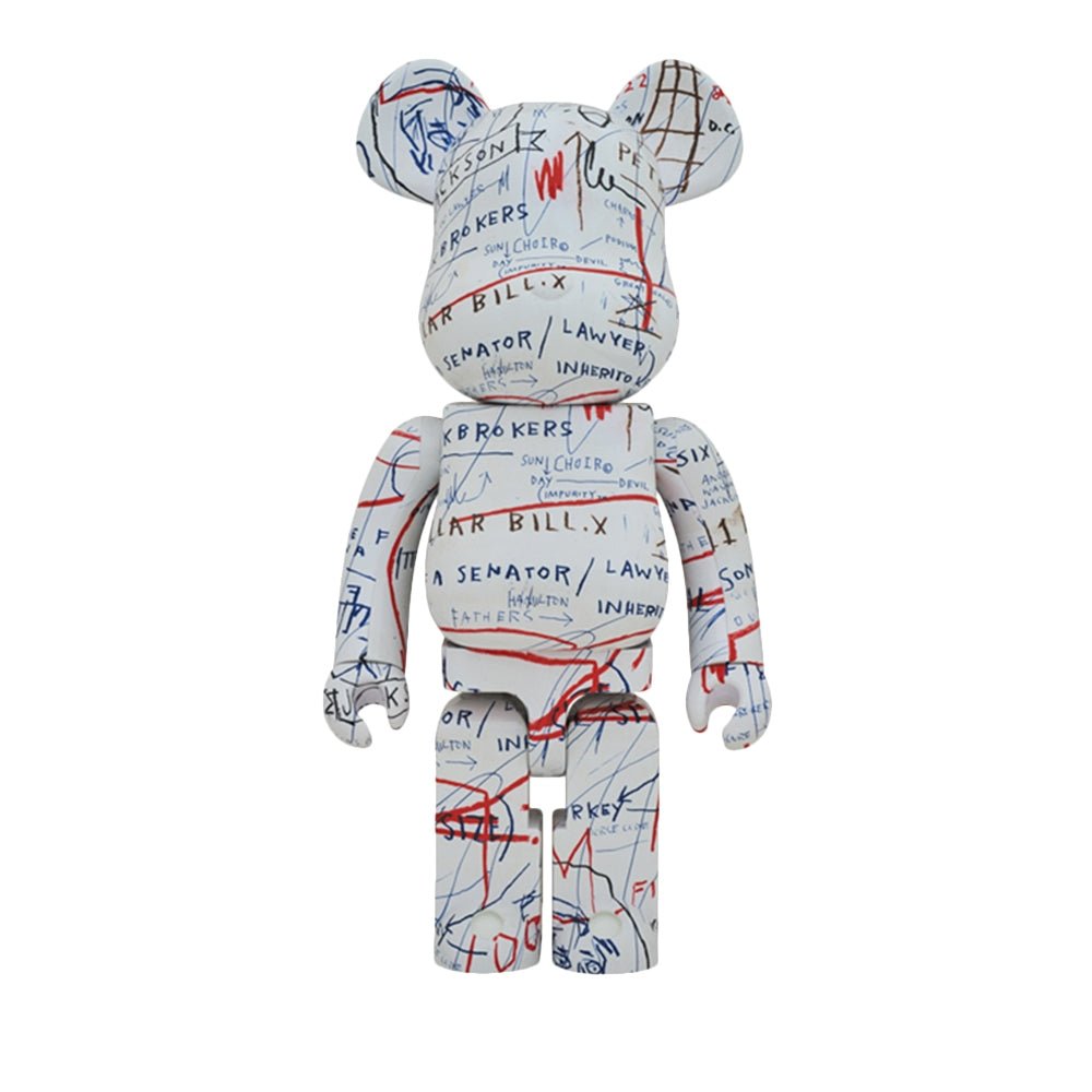 Medicom 1000% Basquiat V2 Be@rbrick Toy (Weiß)  - Allike Store