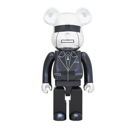 Medicom 1000% Daftpunk Thomas Bangalter Be@rbrick Toy (Schwarz / Silber)  - Allike Store